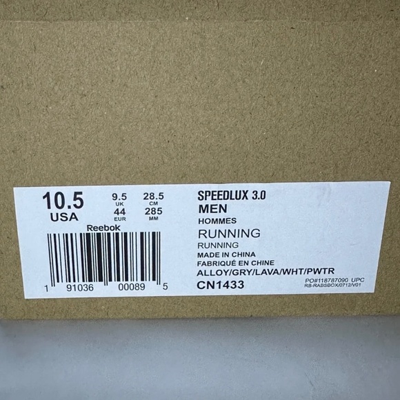 Reebok Speedlux 3.0 Running‎ Shoes Size 10.5 M - Picture 4 of 4